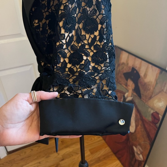 Tadashi - Black Lace Eve Jacket. Showstopper for sure! - Picture 10 of 16